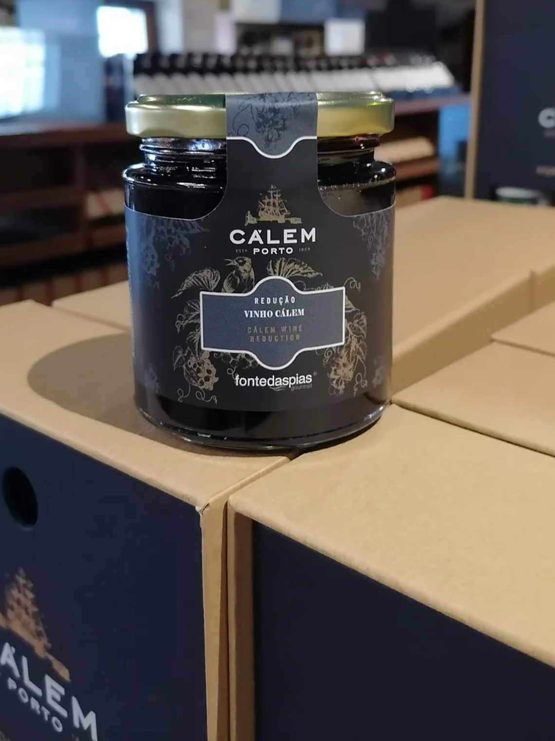 Redução de Vinho Cálem 1