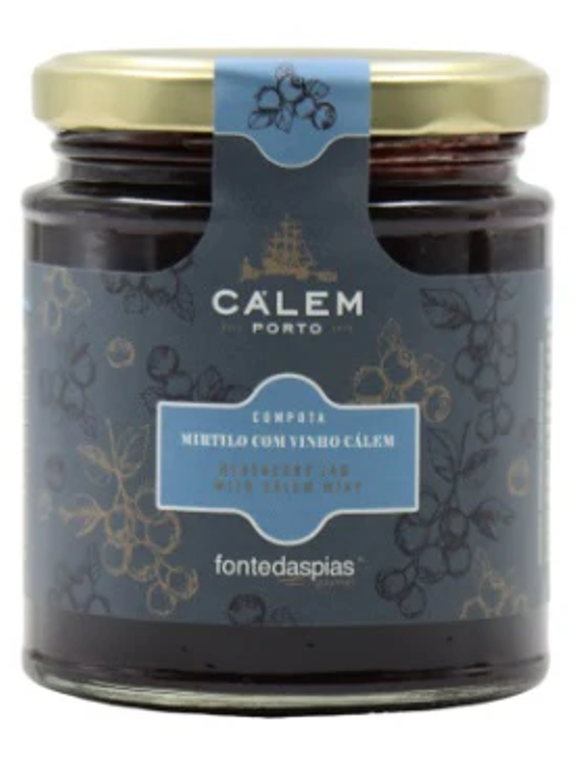 Compota de Mirtilo com Porto Calem 1