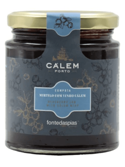 Compota de Mirtilo com Porto Calem
