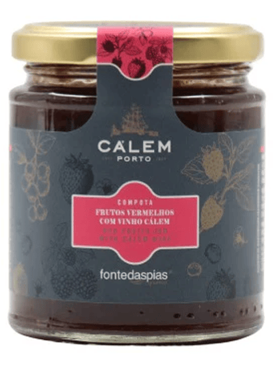 Compota de Frutos Vermelhos com Porto Calem