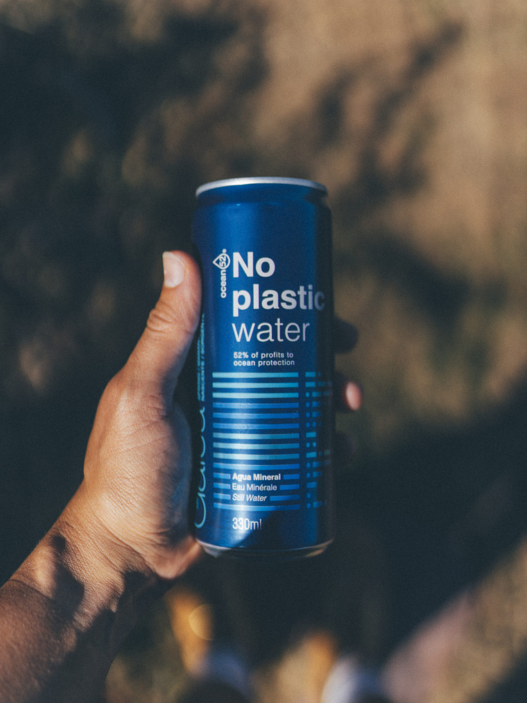 Ocean52 Água Mineral Natural 0,33cl (Lata) 1