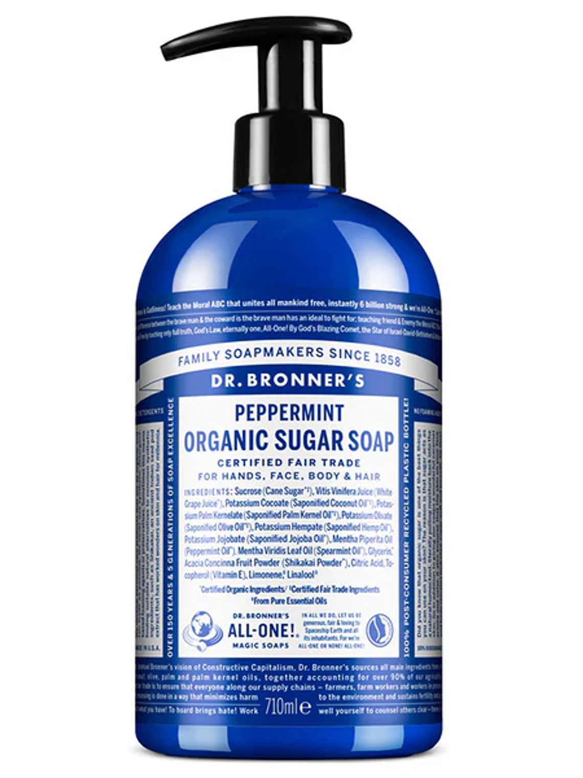 Sabonete Biológico de Açúcar (Shikakai) para Corpo & Mãos - Hortelã-Pimenta  2