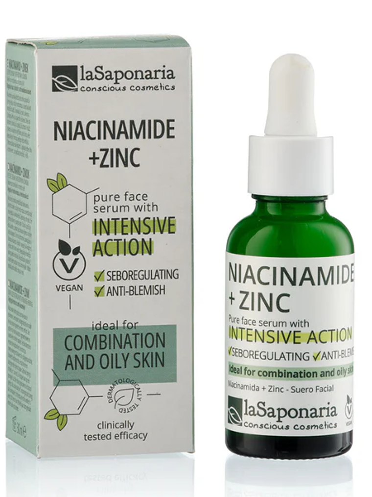 Sérum Facial Seborregulador com Niacinamida e Zinco – Anti-Imperfeições 1