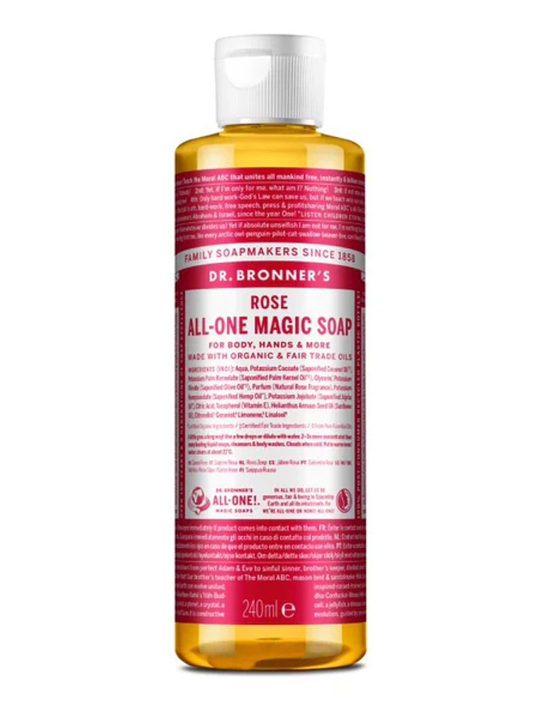 Sabonete Líquido Biológico - Rosa  2