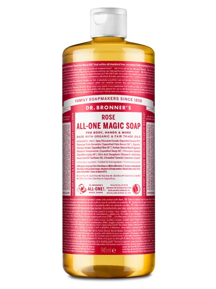 Sabonete Líquido Biológico - Rosa  4