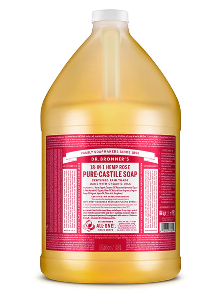 Sabonete Líquido Biológico - Rosa  5