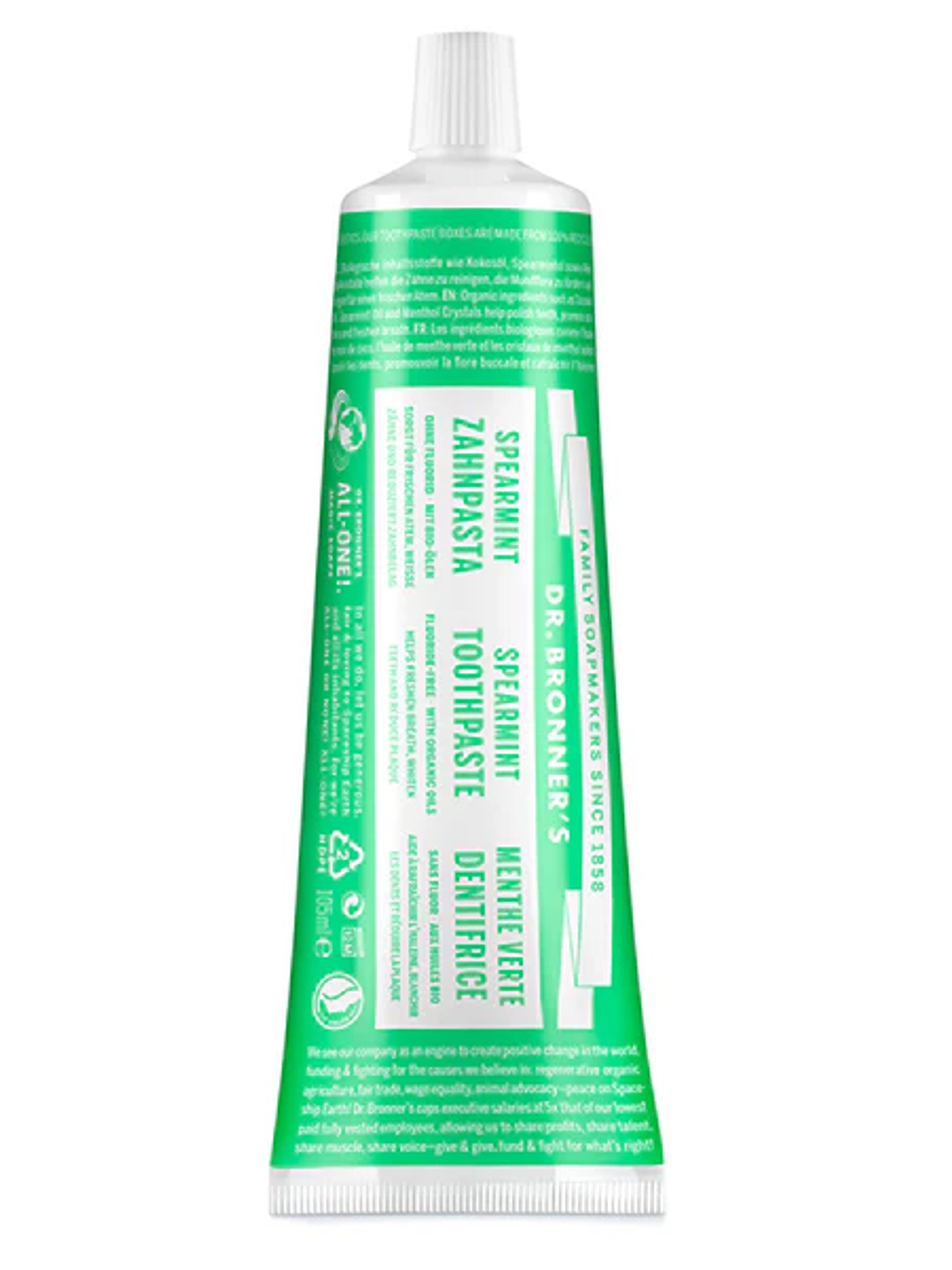 Dentífrico Biológico Dr. Bronner’s – Frescura Natural 2