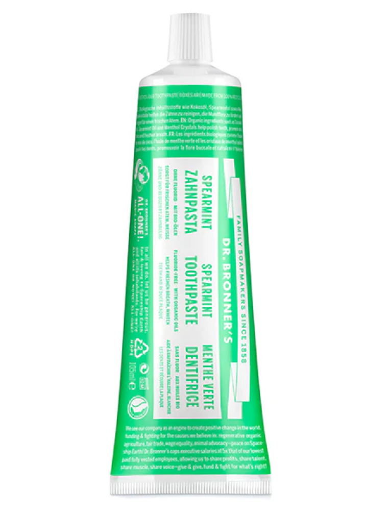 Dentífrico Biológico Dr. Bronner’s – Frescura Natural 2