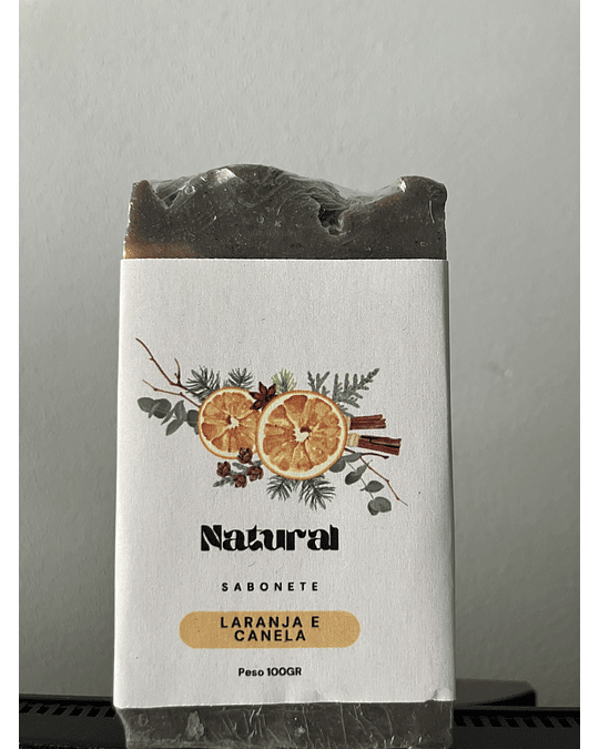 Sabonete Artesanal de Canela e Laranja – Energizante e Purificante