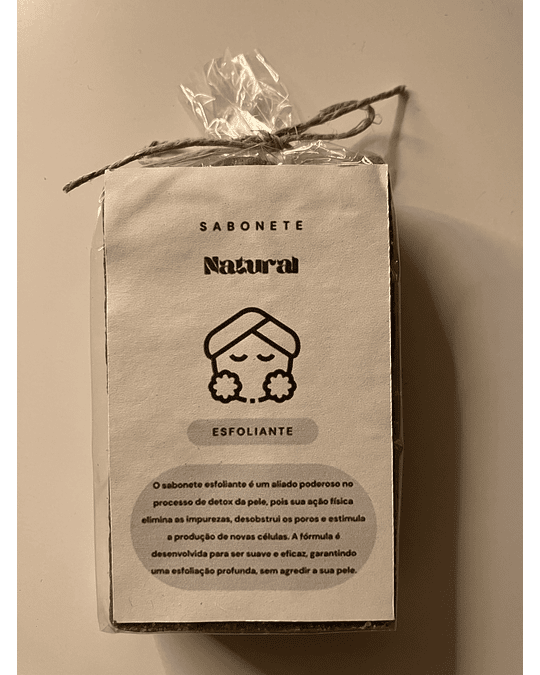 Sabonete Artesanal Esfoliante Natural – Renovação e Suavidade da Pele