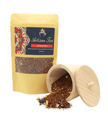 Chá de Rooibos com Lavanda, Maçã e Laranja – Relaxante e Antioxidante