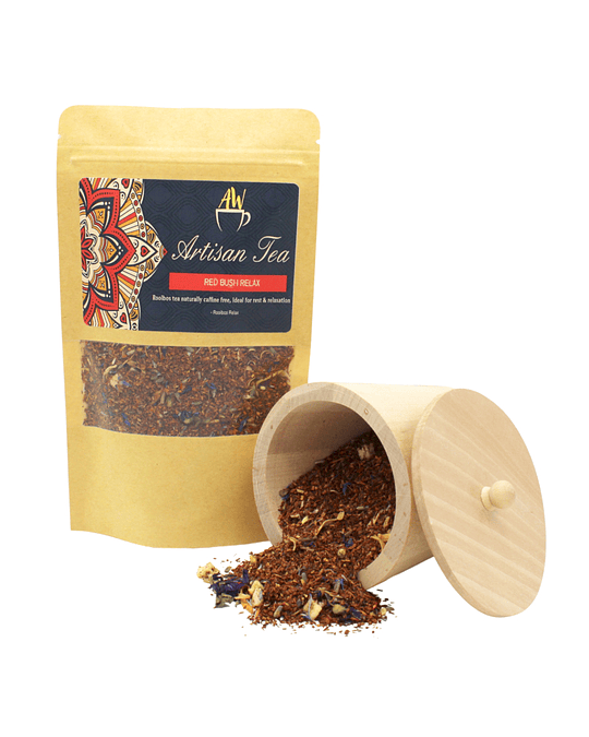 Chá de Rooibos com Lavanda, Maçã e Laranja – Relaxante e Antioxidante