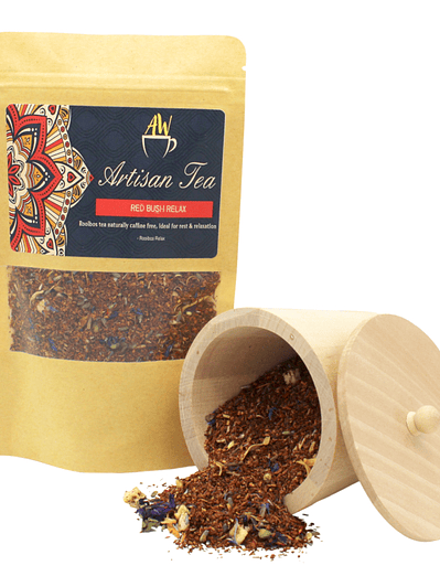 Chá de Rooibos com Lavanda, Maçã e Laranja – Relaxante e Antioxidante