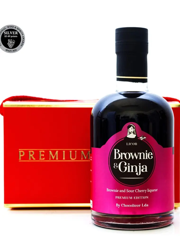 Licor Brownie com Ginja 500ML 2