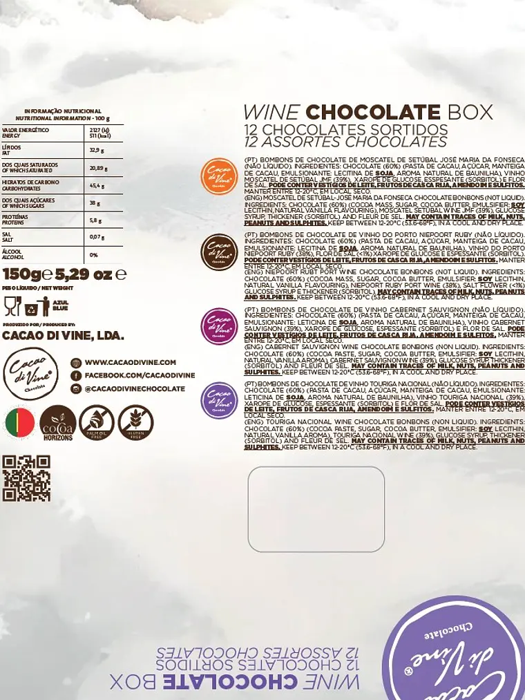Wine Box 12 - 150g - Christmas 2