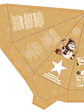 Pirâmide com ESTRELAS DE CHOCOLATE NEGRO 50g - Miniatura 4
