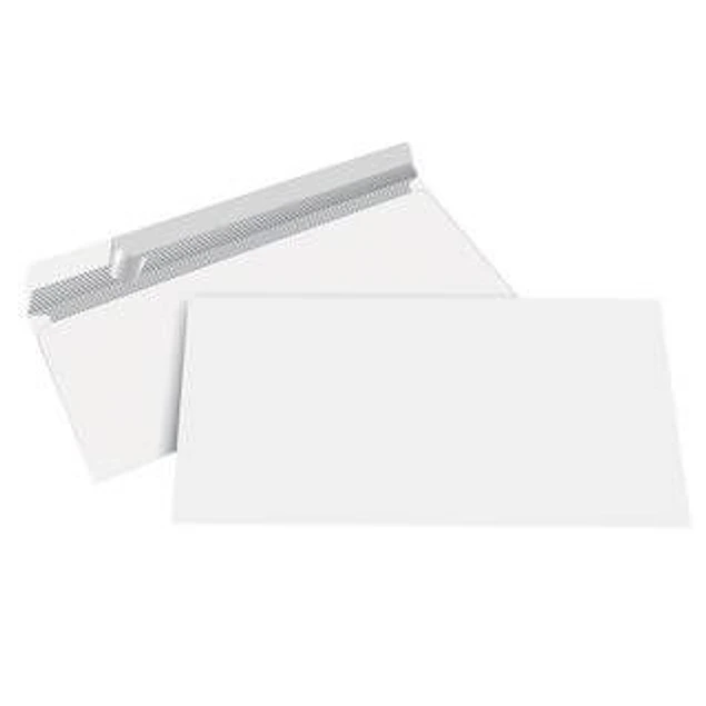 Envelopes 110x220mm sem janela - 25uni