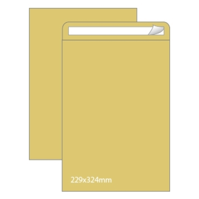 Envelopes Saco Kraft 229x324mm - 25uni