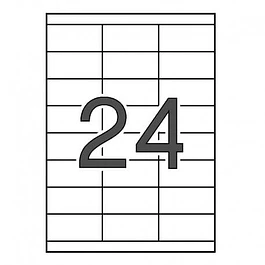 Etiqueta Fegolabel A4 70x33,8MM Branca (CX.100F=2400UDS)