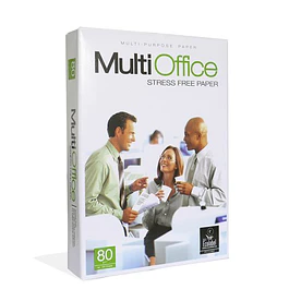 Papel Fotocopia A4 80Gr Multioffice Branco- 5x500 fls