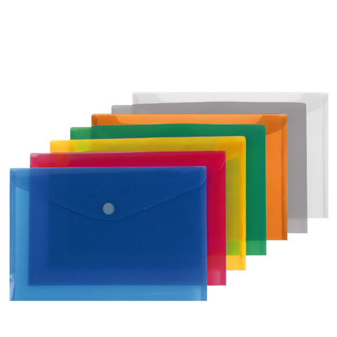 Bolsa arquivo tipo envelope A4 c/mola- pack 12