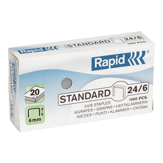 Agrafos 24/6 Rapid Pack 1uni