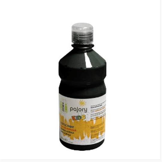 Tinta Acrilica Kids, várias cores (Boião 500ml)