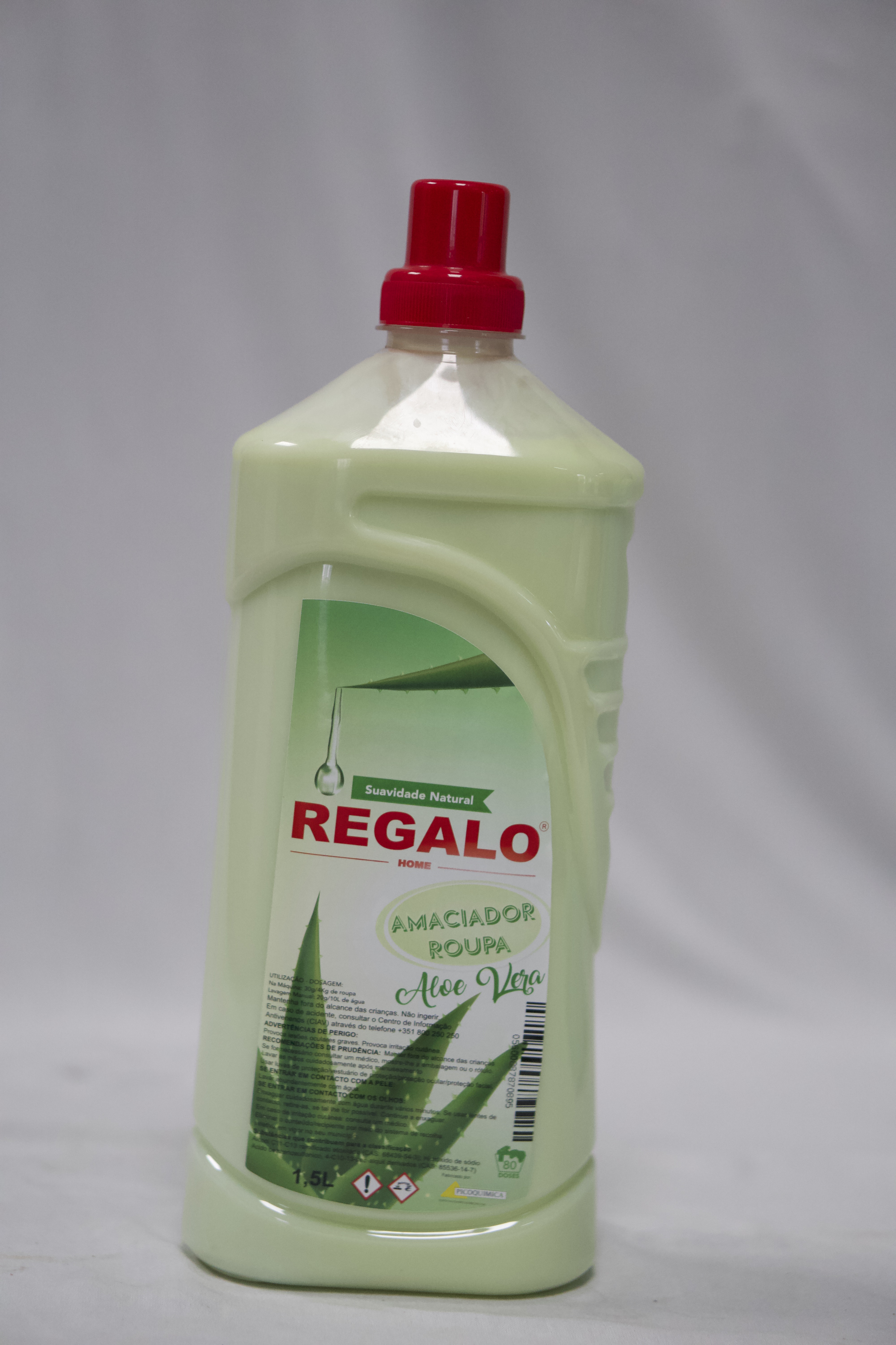 Amaciador Liquido Para Roupa Regalo 1,5L Cx 10Un