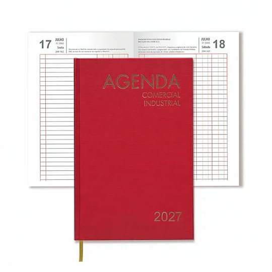 AGENDA COMERCIAL E INDUSTRIAL FSC MIX 18,5X29 2027