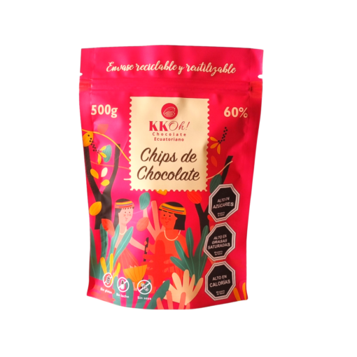 KKOH!/  Chips de chocolate 60% cacao 500gr