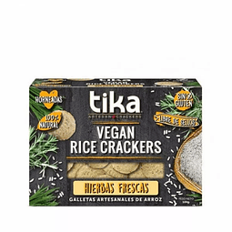 Vegan Rice Cracker, galletas de hierbas Frescas 100gr