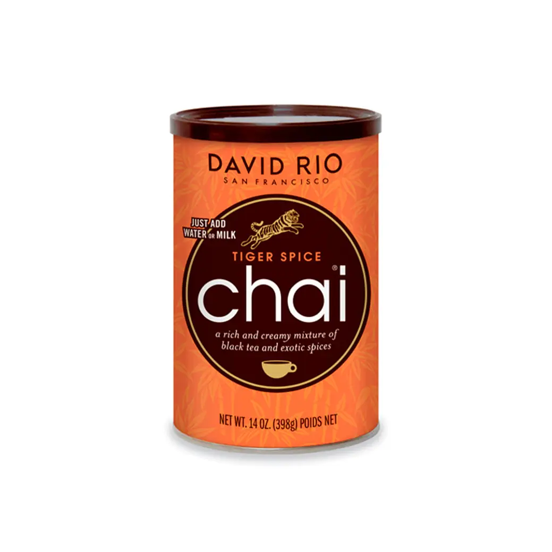 Té Tiger Spice Chai David Rio Tarro 398gr 1