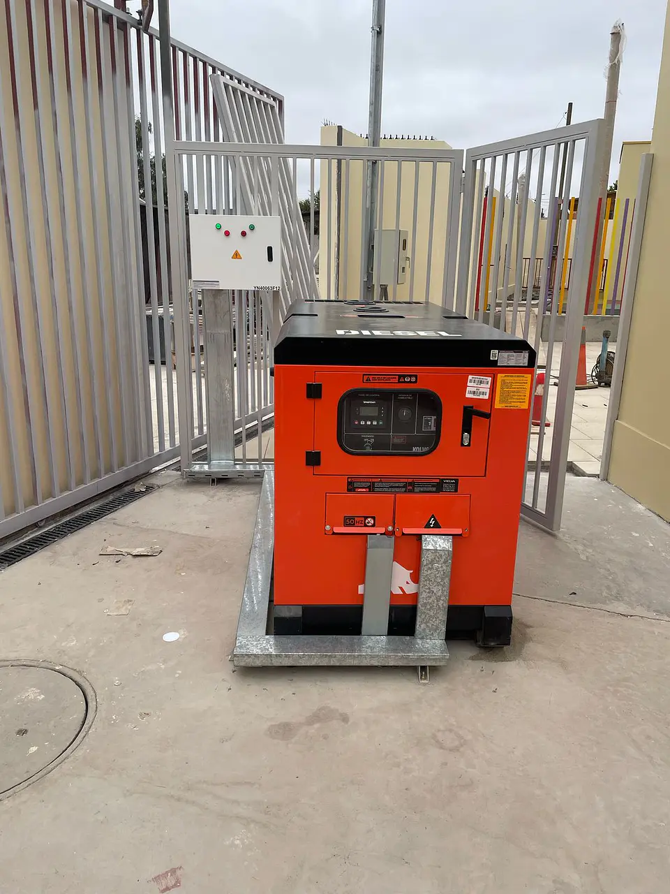 Armado de Tablero de Transferencia Automática y Montaje de Generador 22 kV 4