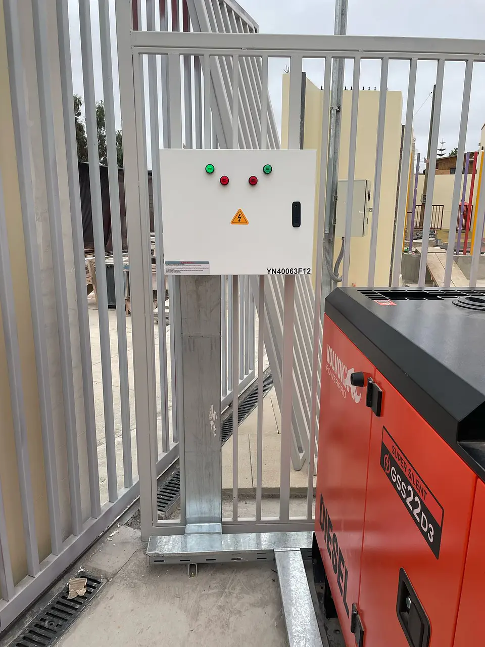 Armado de Tablero de Transferencia Automática y Montaje de Generador 22 kV 2