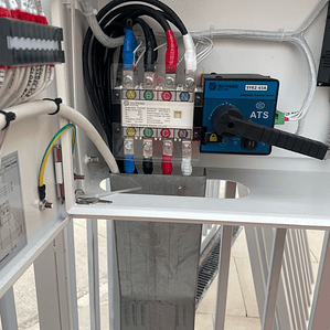 Armado de Tablero de Transferencia Automática y Montaje de Generador 22 kV