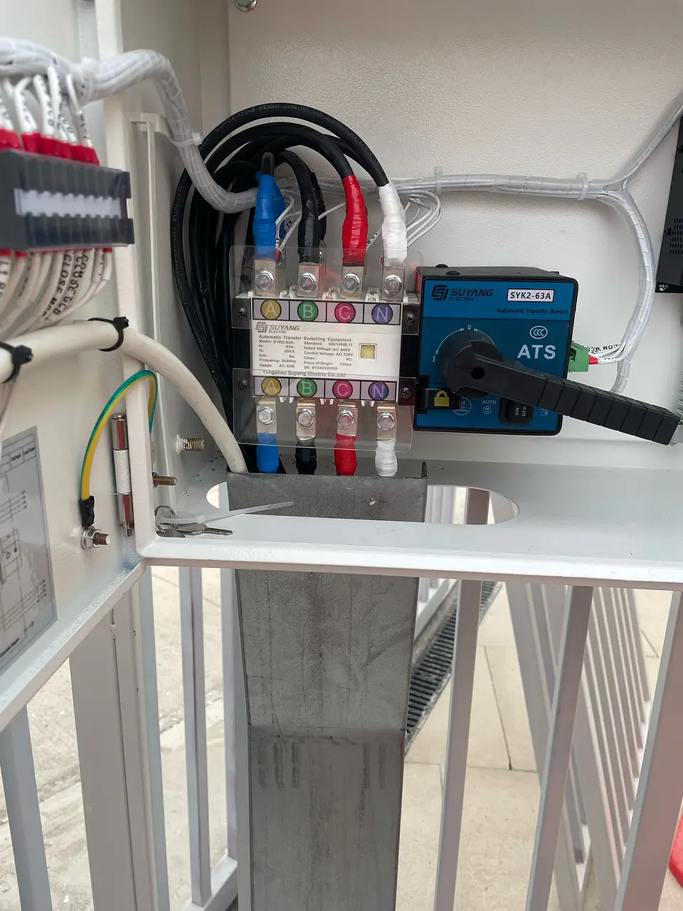 Armado de Tablero de Transferencia Automática y Montaje de Generador 22 kV 3