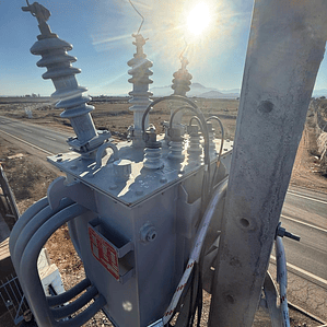 Mantención Correctiva de Transformador Trifásico – 45 kV 