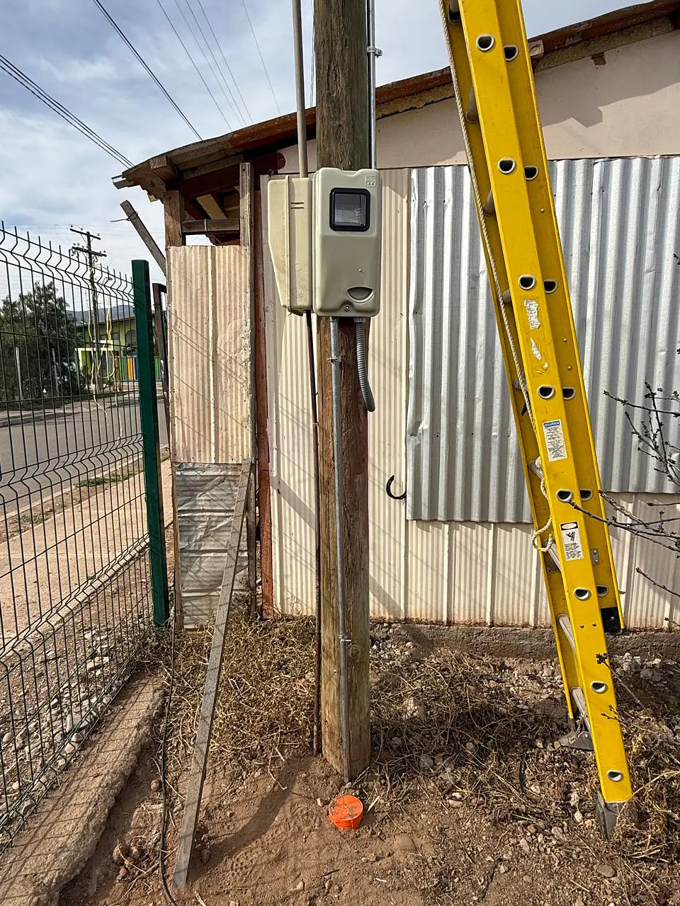 Empalme BT1 con instalación de luminaria – Localidad Nueva Aurora (Ovalle)  5