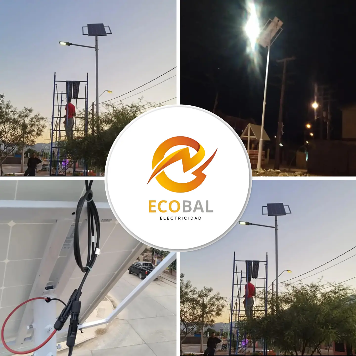 Instalación Alumbrado Solar 1