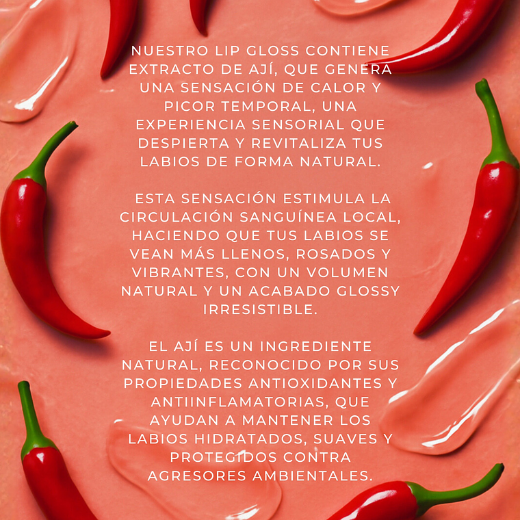 Gloss Nutriente y Voluminizador de Labios 2