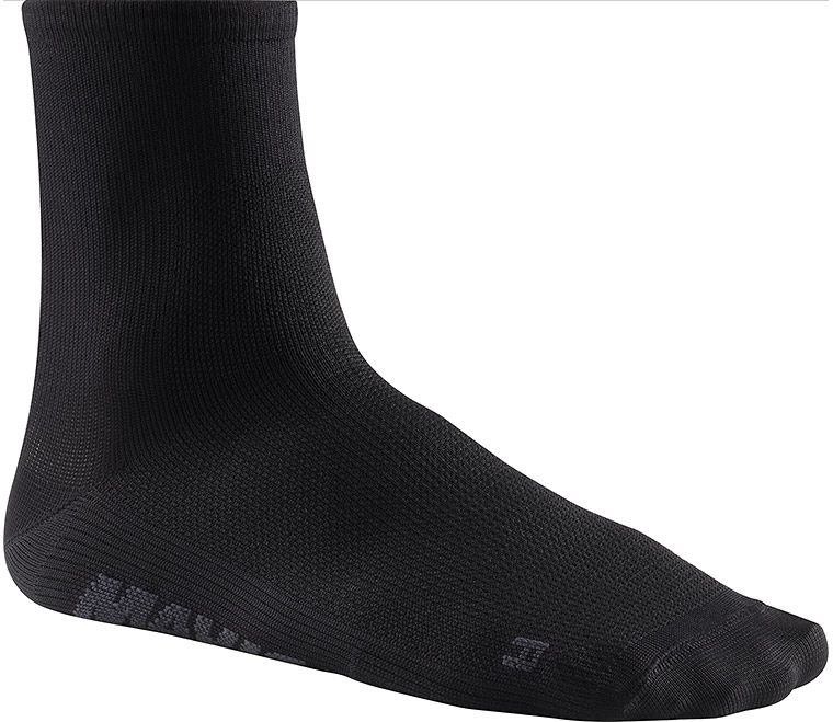 Essential Mid Sock Negro