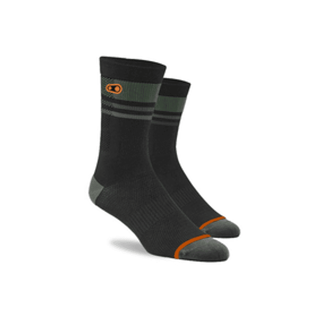 Crankbrothers Icon mtb sock Negro Verde