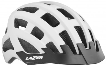 Casco Mountain Bike Lazer Compact Blanco