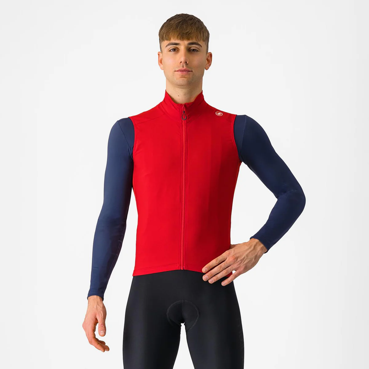 Cortaviento Castelli Espresso Vest s/mangas Red