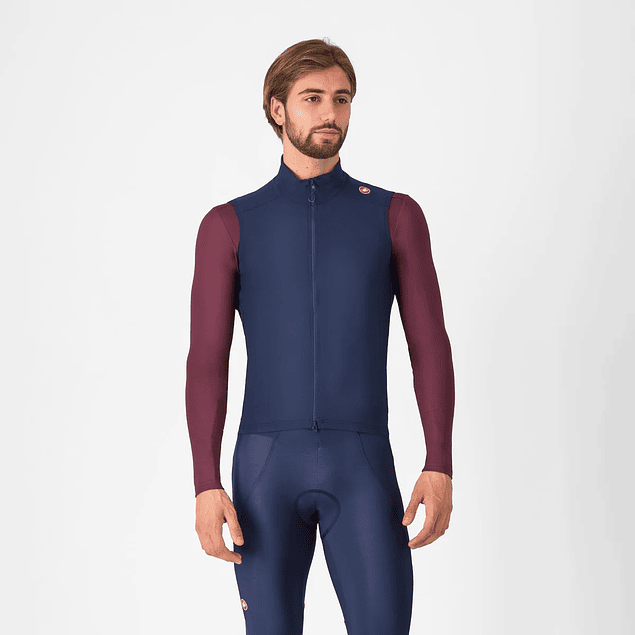 Cortaviento Castelli Espresso Vest s/mangas Blue