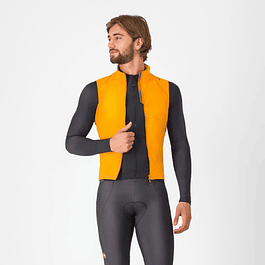 Cortaviento Castelli Espresso Vest s/mangas Orange