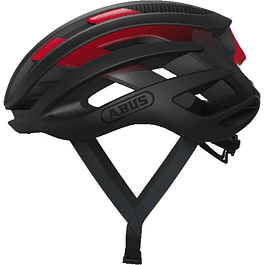 Casco Abus Airbreaker Negro Con Rojo