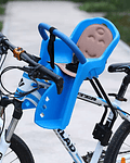 Silla bicicleta niño niña delantera 