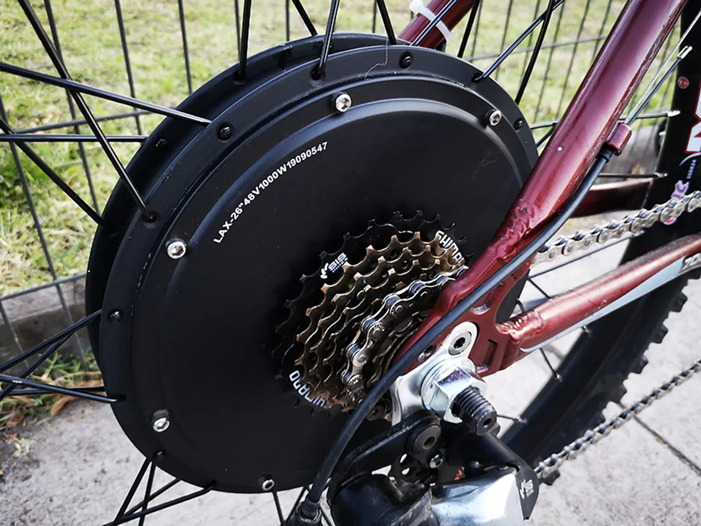 KIT motor electrico bicicleta  1000w   10