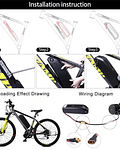 Caja Bateria de Litio para bicicleta DIY 